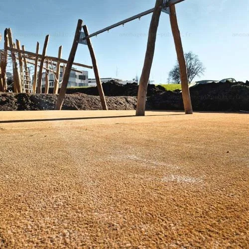 Gazon pour aires de jeux extérieurs en fibre de coco